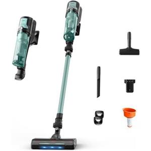 ROWENTA - X-Force 8.80 Allergy RH1833 Aspirapolvere elettrica Batteria Secco Senza sacchetto Verde, Grigio