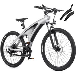 HX Q5 Shark MTB Bici Elettrica,60-100 km,Motori BA-FANG,27.5" ebike | Mountain bike Elettrica con Freno a Disco Idraulico,13/20A,bicicletta elettrica per Città/Off-Road,Ammortizzatore Regolabile