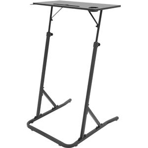 TyochiAki Tavolo da bicicletta fisso regolabile in altezza, compatibile con tapis roulant e tapis roulant, tavolo da allenamento per bicicletta, scrivania per computer, portata 15 kg