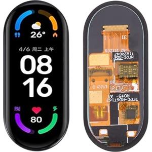 CWONCONGOIN Guarda la Parte Sostitutiva Assemblaggio Completo dello Schermo LCD e digitalizzatore per Xiaomi Mi Band 7 Accessori