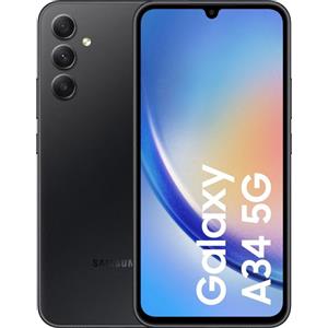 SAMSUNG Galaxy A34 5G 128GB Nero Molto Buono - Ricondizionato