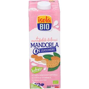 ABAFOODS Srl Isola Bio Latte Di Mandorla Senza Zuccheri 1 Litro