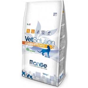 MONGE VETSOLUTION CAT URINARY STRUVITE 1,5 KG.