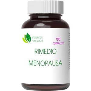 INTEGRATORI PRIME QUALITÀ Rimedio Menopausa 100 Compresse - Trifoglio Rosso Agnocasto Cimicifuga Kudzu Moringa Dioscorea Verbena - Isoflavoni Naturali -Controllo della Sudorazione e del Peso, Relax Mentale