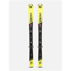 Volkl - Confezione da sci Racetiger Jr Yellow + fissaggi 7.0 Vmot Jr Ragazzo Giallo - Giallo