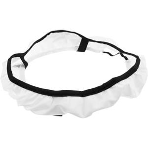 Abaodam Diffusore per Luce Anulare Pieghevole da 14 Pollici bianco | Riduce Ombre Dure e Riflessi, Facile da Installare, Portatile per Riprese Video all'Aperto