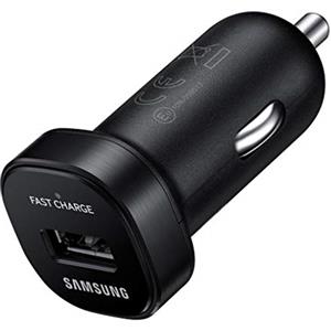 Samsung Mini caricabatteria da auto adattivo con cavo micro USB, colore nero