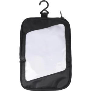 Opatiny per la tavola da surf Fin Storage Bag 3-Slot Nylon Carry Case per tavola da | Contiene 3 pinne posteriori, materiale in nylon, resistente all'usura, dimensioni 25 x 16 cm, design di colore nero