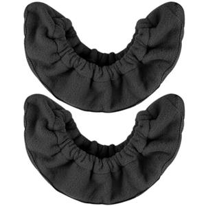 Jotekonoby Ghiaccio elastico per pattini protezioni M Fit pattini bambino grigio | Protezioni grandi da 21 cm, tessuto in microfibra, assorbe l'acqua, protegge le lame degli adulti, colore grigio