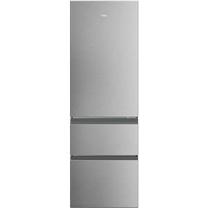 Haier 3D 60 HTR3618CNMG - Frigorifero Combi, Capacità 360 L, Cassetti Direct Access, Circular AirFlow, Motore Inverter, Cassetto 0º Fresh Zone, Total No Frost, Larghezza 60 cm, Altezza 1,85 m