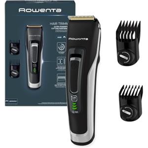 Rowenta Advancer Easy, regolabarba multifunzione, lame inox, TN5201 | Taglio preciso, Impostazioni personalizzabili, Accessori facili da pulire, Impugnatura ergonomica, Colore: Nero