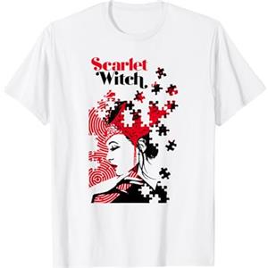 Marvel Avengers Scarlet Witch Wanda Maximoff Puzzle Maglietta