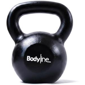 Bodyline Kettlebell In Ghisa - Professionale Per Allenamento Funzionale, Palestra E Fitness Casa Con Impugnatura Ergonomica