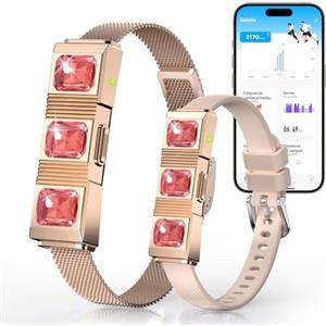 iSo Tech Fitness Tracker Smartwatch alla Moda senza Display per Uomo Donna | 24/7 Attività Sonno con Frequenza Cardiaca Ossigeno nel Sangue HRV, 20 Giorni, 170+ Modalità Sportive, nessun ABO Richiesto
