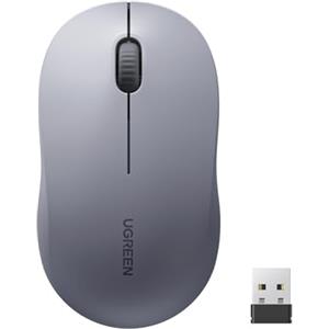 UGREEN Mouse Ergonomico Silenzioso Bluetooth BT5.0 2.4GHz 4000 DPI | Ottico Regolabile Compatibile con Mac PC Portatile Tablet Windows macOS Android iOS Linux
