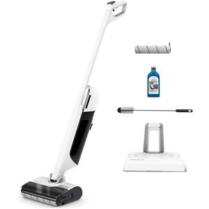 Rowenta X-Clean 12, Lavapavimenti 2-in-1, Pulizia Avanzata, GZ7267 | Autonomia 65 min, Auto-pulizia e Asciugatura a 90°, Schermo LCD intelligente, Aspirazione Potente, Tecnologia Clean Cut