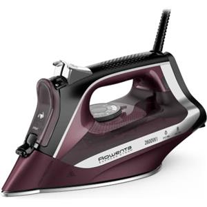 Rowenta Express Steam, Ferro a Vapore, Piastra Microsteam 350, DW4347 | Stiratura Efficiente, Distribuzione Ottimale del Vapore