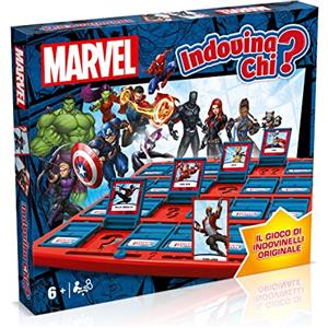 Winning Moves Marvel Indovina Chi? Gioco da tavolo, The Avengers, i Guardiani della Galassia e del Wakanda sono inclusi in questo gioco di indovinelli, regalo per i giocatori dai 6 anni in su