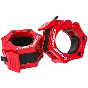 POWER GUIDANCE - Sollevamento Pesi Bilanciere Morsetto Collare - Coppia di Sgancio Rapido del Blocco 2" Olimpico Bar - Grande per La Formazione Trasversale Fitness 50mm