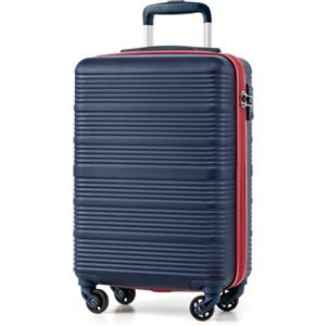 COOLIFE Valigia Bagaglio a Mano Ryanair 55x35x20, Trolley Bagaglio a Mano | Valigia per Viaggi Brevi, Leggera in ABS+PC, Lucchetto TSA, Cerniera YKK, Maniglia Telescopica, Ruote Girevoli a 360°