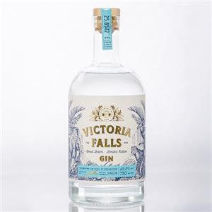 Victoria Falls Gin - 43% - 700ml | Gin Premium Originale dallo Zimbabwe | Gin Artigianale con Baobab e Botaniche Africane | Un pezzo di Africa in ogni bottiglia