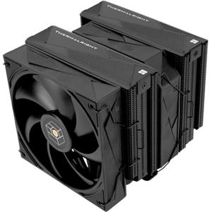 Thermalright TR Royal Pretor 130 raffreddamento ad aria CPU nero, doppio torri per computer, refrigeratore CPU 6 tubi di calore, doppie ventole PWM, AM4/AM5/Intel lga1851/1700/1150/1551/2011