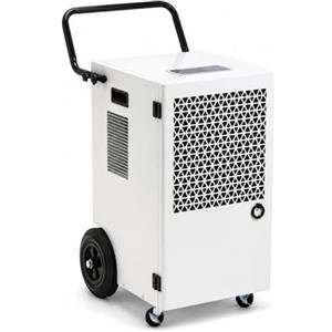 Megonia Deumidificatore Professionale Commerciale 120L: Deumidificatore Professionale Scarico Continuo Tubo 2m R290 Compressore 300m²/600m³ per Magazzino Garage Officina Cantina Lavanderia Deposito