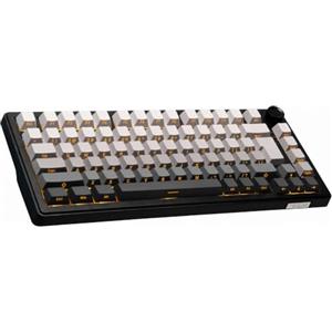 THE G-LAB Keyz Elite 300 GRG - Tastiera Gaming Wireless Meccanica QWERTY US | Wireless Tri-Mode 2.4GHz/Bluetooth/Cablata, Meccanica Hot Swap Pre-Lubrificati, Gasket 5 Strati, RGB & Macro