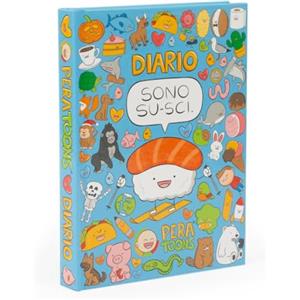 Giochi Preziosi Pera Toons - Diario Scuola 2024/2025 Pera Toons, Interni con Battute e Stickers Originali Pera Toons, Agenda Rigida 10 Mesi Non Datata con Segnalibro, Diario Elementari e Medie 24/25
