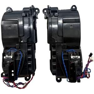 Fooduuhyo Ruote sinistra e destra, compatibili con Ecovacs Deebot X1, OMNI X1 Turbo, X1S Pro, T10, T20 Pro, DBX23, accessori for aspirapolvere robot Parti(L+R)