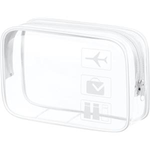 Aucuu Beauty Case Trasparente, Borse Da Toilette e Da Viaggio Impermeabile, Borsa Cosmetici, Cosmetico Da Viaggio
