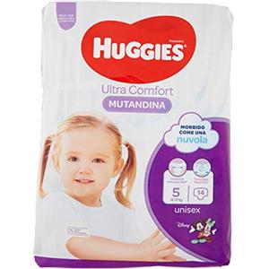 Huggies Pannolino Mutandina, Taglia 5 (12-17 Kg), Pacco da 14 Pannolini