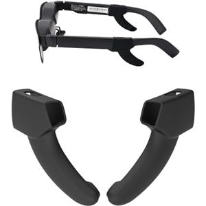 Generico Cuffie leggere in silicone con guida del suono occhiali della serie per RayNeo Air migliorano l'immersione, riducono la dispersione del suono, tubo amplificatore, accessori per occhiali smart