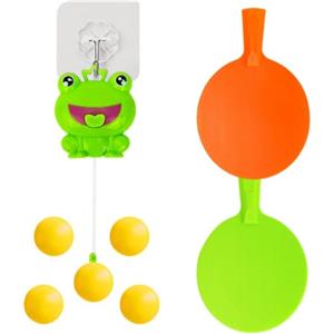 zenxianu Tennis da tavolo da porta per bambini Interattivo Divertente Regolabile E | Set da tennis tavolo portatile Per Allenamento Pasqua Cortile Parete Casa Svago Competizione Esterno Club Scuo