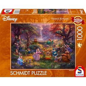 Schmidt 58040 Thomas Kinkade, Disney, Robin Hood, Puzzle da 1000 pezzi