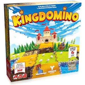 Ghenos Games Kingdomino 2 - Gioco Competitivo per Adulti e Bambini dagli 8 Anni - Gioco da Tavolo - Gioco dell'Anno 2017-2-4 Giocatori - Durata 15min - Edizione Italiana
