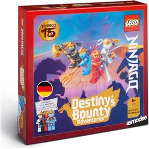 Asmodee LEGO® Ninjago: Destiny's Bounty Adventures! Gioco da tavolo ufficiale LEGO Ninjago, gioco di avventura cooperativo per tutta la famiglia, 30 minuti, per 2-4 giocatori, dai 8 anni in su