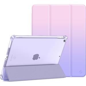 FINTIE Cover per iPad 9a/8a/7a Generazione 10,2 Pollici (2021/2020/2019) | con Portapenne - Sottile Leggero Opaca Trasparente Posteriore Custodia con Auto Sveglia/Sonno, Fantasy Ombre