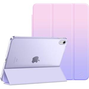 FINTIE Cover Custodia per iPad (A16) 11ª/10ª Gen 11/10.9", Fantasy Ombre | Cover Tri-Fold Sottile e Leggera con Retro Semi-Trasparente, Supporto Stabile, Funzione Auto Sveglia/Sonno, Anti-Impronta