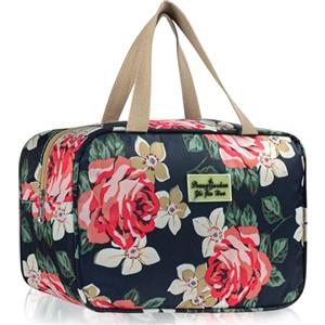 Aucuu Beauty Case Da Viaggio, Borsa da Toilette per Donna, Borse per Cosmetici con zip，Borsa Da Toilette Impermeabile Di Grande Capacità Per Brevi Viaggi, Affari E Ufficio