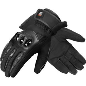 KEMIMOTO Guanti Moto Invernali Uomo Donna, Caldi Guanti Moto Antivento con Funzione Touchscreen, Adatti da 0°C a 5°C, Ideali per Motociclismo, Sci, Ciclismo, Campeggio