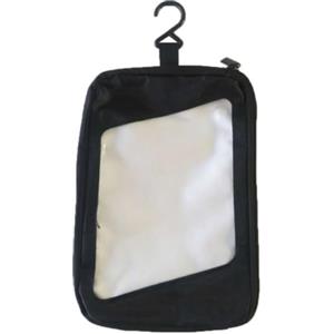 FACAIIO Nylon per la borsa della pinna della coda della tavola da surf Nylon | Contiene 3 pinne posteriori, struttura in nylon, resistente all'usura, compatto 25 x 16 cm, gancio per il trasporto