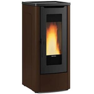 STUFA A PELLET VENTILATA LA NORDICA EXTRAFLAME DAHIANA AD 10 KW BRONZO V6