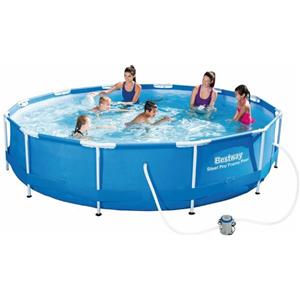 BESTWAY - PISCINA STEEL PRO 366 X 76 CM. + POMPA SPECIAL EDITION