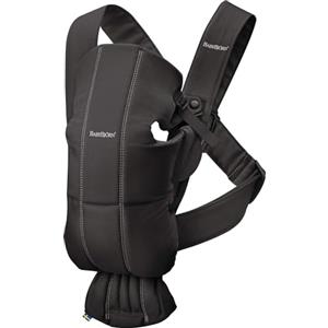 BABYBJÖRN Marsupio Mini, Cotone, Nero
