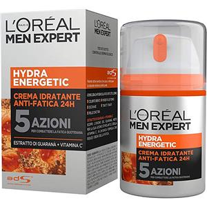 L'OREAL PROFESSIONNEL L'Oréal Paris Men Expert Hydra Energetic Crema Idratante Anti-Fatica, 50 ml